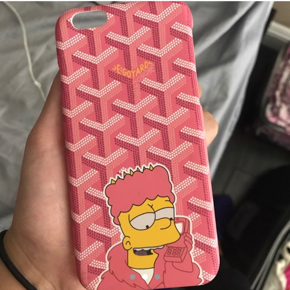 Bart Simpson Goyard iPhone 6 Case